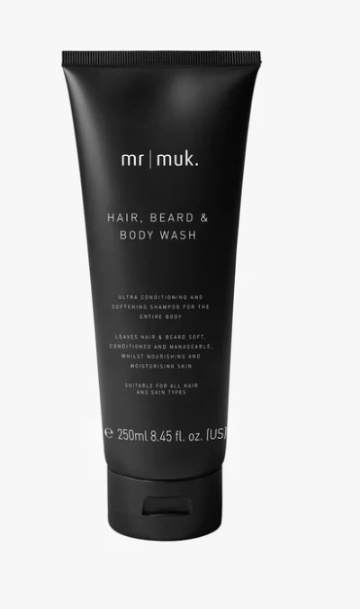 Mr Muk Hair,Beard & Body Wash