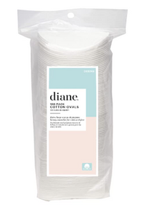 Diane 100 Pack Cotton Ovals DEE068