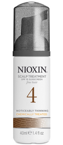 Nioxin Scalp Treatment 4 Fine Hair Noticeably Thinning Chemically Treated