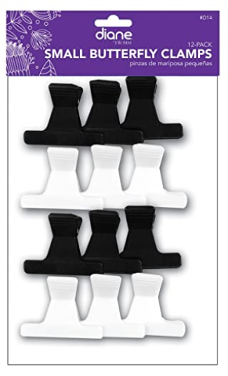 Diane Butterfly Clamps 12 pack