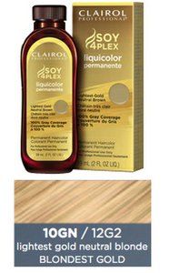 Clairol Professional Soy 4Plex Liquicolor Permanent 10GN/12G2 Lightest Gold Neutral Blonde