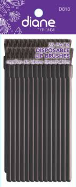 Diane Disposable Lip Brushes - 25 Count