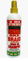 African Royals Brx Braid Spray On Shampoo