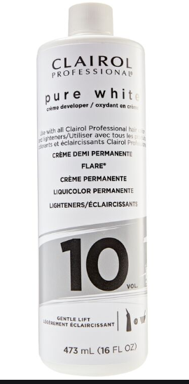 Clairol Professional Pure White Creme Developer
