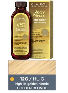 Clairol Professional Soy 4Plex Liquicolor Permanent 12G/HL-G High Lift Golden Blonde