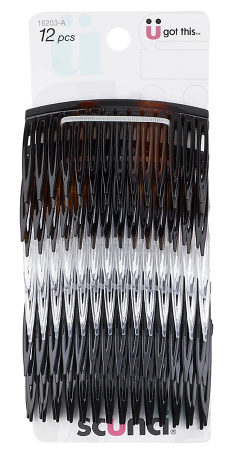 Scunci 12 Pcs Side Combs 16203