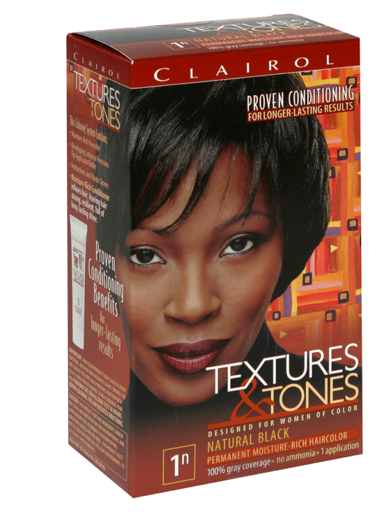 Clairol Texture and Tones 1N Natural Black
