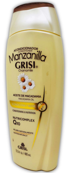 Manzanilla Grisi Macadamia Oil Conditioner