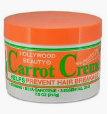 Hollywood Beauty Carrot Creme Anti Hair Breakage
