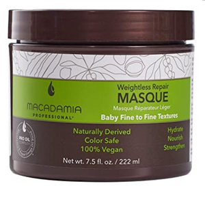 Macadamia Oil-infused Hair Repair Weightless Repair Masque