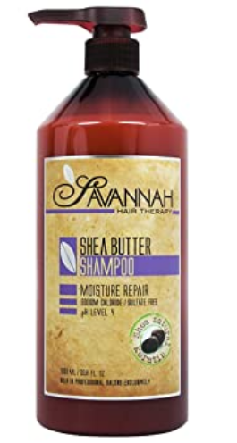 Savannah Hair Therapy Shea Butter Shampoo