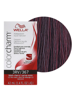 Wella Colorcharm Permanent Liquid Hair Color 3RV/367 Black Cherry