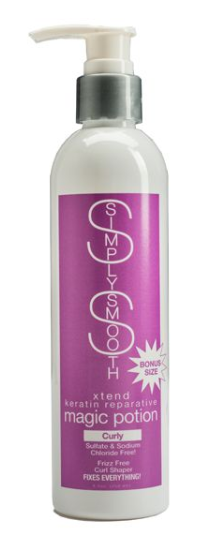 Simply Smooth Xtend Keratin Reparative Magic Potion Curly
