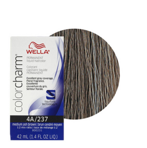 Wella Colorcharm Permanent Liquid Hair Color 4A/237 Medium Ash Brown