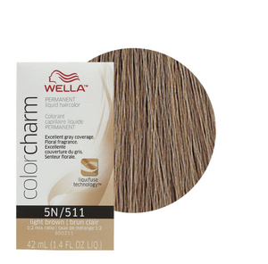 Wella Colorcharm Permanent Liquid Hair Color 5N/511 Light Brown
