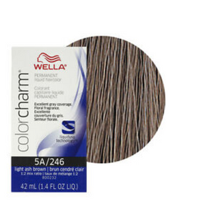 Wella Colorcharm Permanent Liquid Hair Color 5A/246 Light Ash Brown