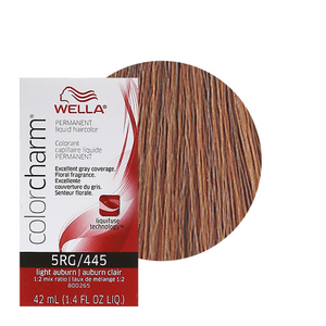 Wella Colorcharm Permanent Liquid Hair Color 5RG/445 Light Auburn
