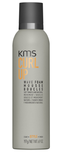 KMS Curl Up Wave Foam Mousse 6.9oz
