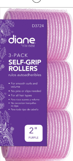 Diane 3-Pack Self Grip Rollers 2