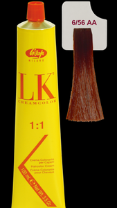 LK Cream Color 6/56 AA Dark Red Copper Blonde