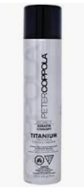 Peter Coppola Titanium Firm Hold and Control Hairspray