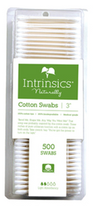 Intrinsics Naturally Cotton Swabs 500 counts