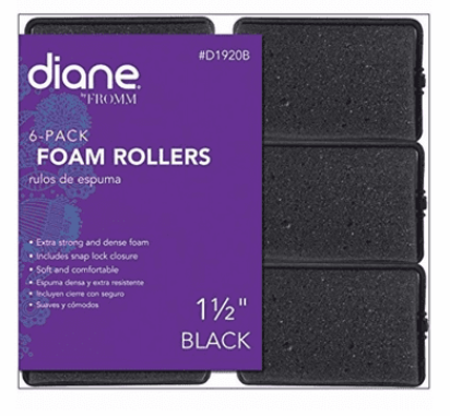Diane 6-Pack Foam Rollers 1 1/2