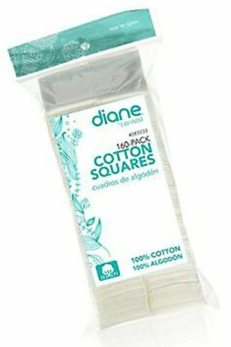 Diane 160 Pack Cotton Squares 100% Cotton