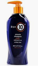 It’s a 10 Miracle Shampoo Plus Keratin