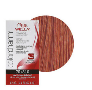 Wella Colorcharm Permanent Liquid Hair Color 7R/810 Red