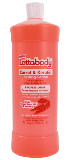Lotta Body Carrot And Keratin Setting Lotion