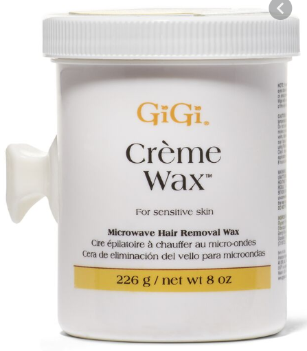 Gigi Creme Wax For Sensitive Skin Microwave Hair Removal Wax