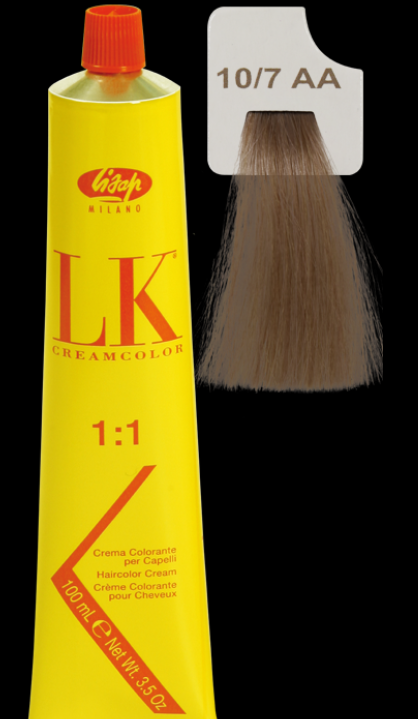 LK Cream Color 10/7 Very Light Beige Blonde
