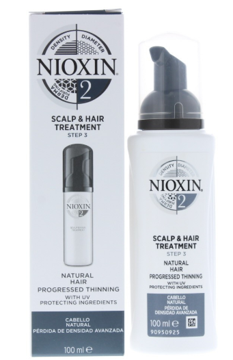 Nioxin 2 Scalp & Hair Treatment Natural Hair Progressed Thinning