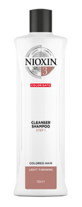 Nioxin 3 Color Safe Cleanser Shampoo Light Thinning