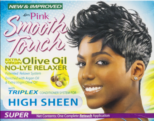 Luster’s Pink Smooth & Shine Olive Oil No Lye Relaxer Super