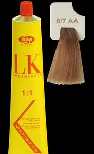 LK Cream Color 8/7 Light Beige Blonde