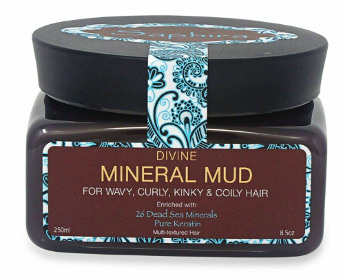 Saphira Mineral Mud for Wavy Curly Kinky Hair