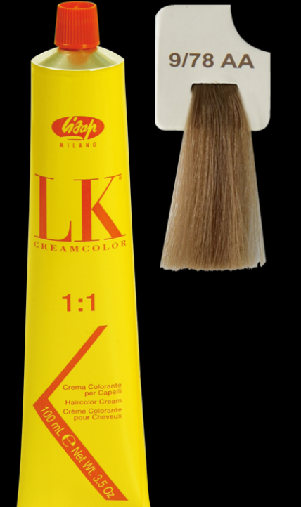 LK Cream Color 9/78 AA Very Light Beige Violet Blonde