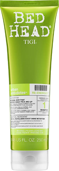 Bed Head Tigi Urban Anti-Dotes Re-Energize Damage Level 1 Shampoo