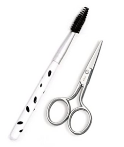 Denco Beautiful Brows Scissors and Brush