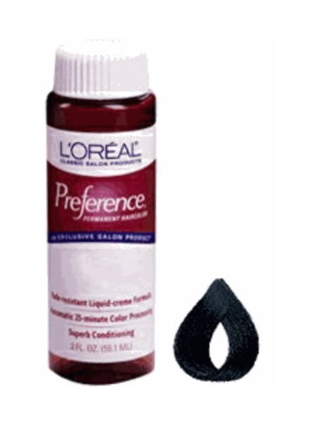 Loreal Preference Permanent Liquid-Creme Haircolor 2.1 Onyx Sheen