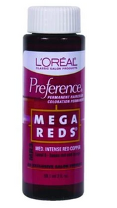 L’Oreal Preference Permanent Liquid-Creme Haircolor MR3 Medium Intense Red Copper