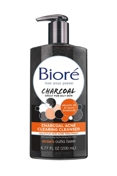 Biore Charcoal Acne Clearing Cleanser