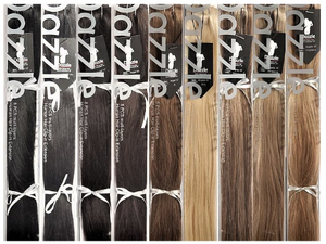 Dazzle 8 Piece Multi-Layers Human Hair Clip In Extensions