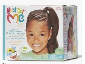 Just For Me Children’s No Lye Conditioning Creme Relaxer Kit