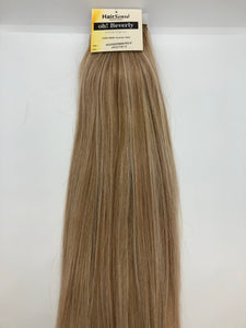 Hair Sense oh! Beverly 7 Piece Clip-In 100% REMI Human Hair Extension - Color: FF12/613