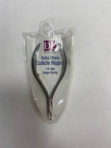DL Professional Extra Sharp Cuticle Nipper 1/4 Jaw