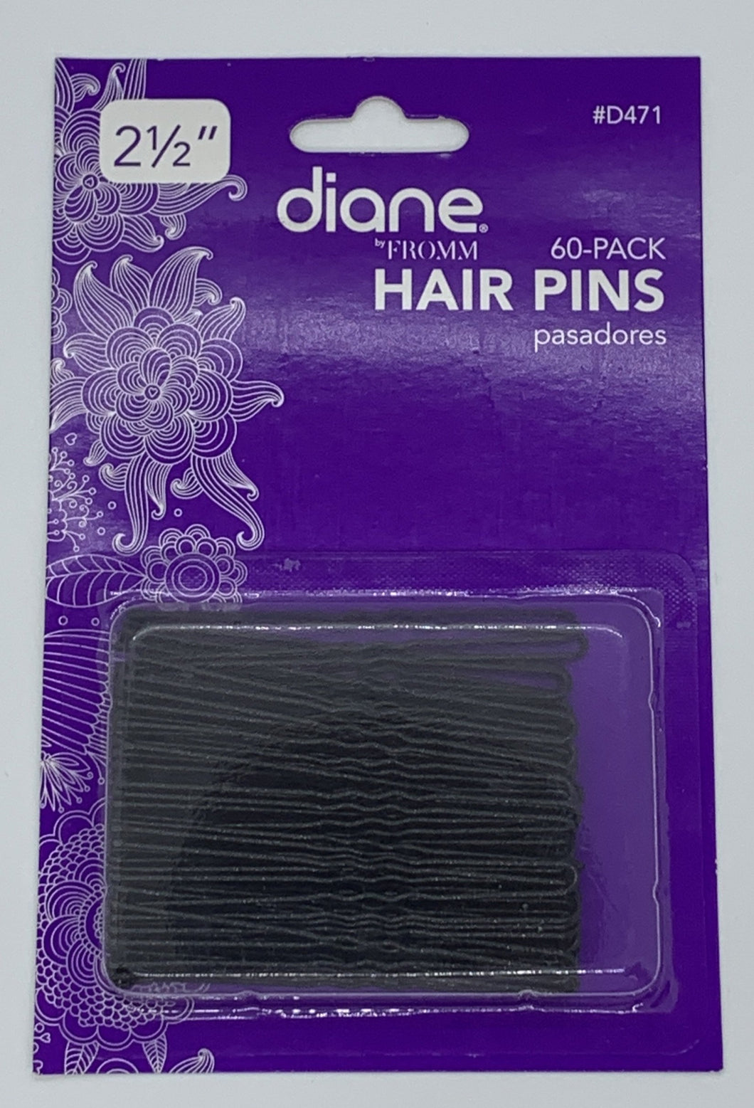 Diane Hair Pins 60 Pack 2 1/2”