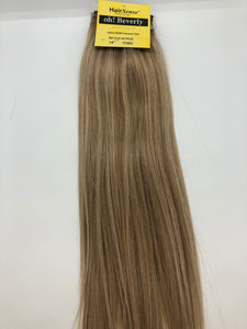Hair Sense oh! Beverly 7 Piece Clip-In 100% REMI Human Hair Extension - Color: FF14/613